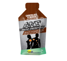 ANS Rapid Energy Gels - Chocolate (Box of 25 Sachets)
